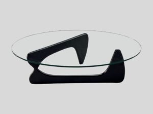 Noguchi-Salontafel-Coffee-Table-Ovaal-Zwart-Huismeubilair