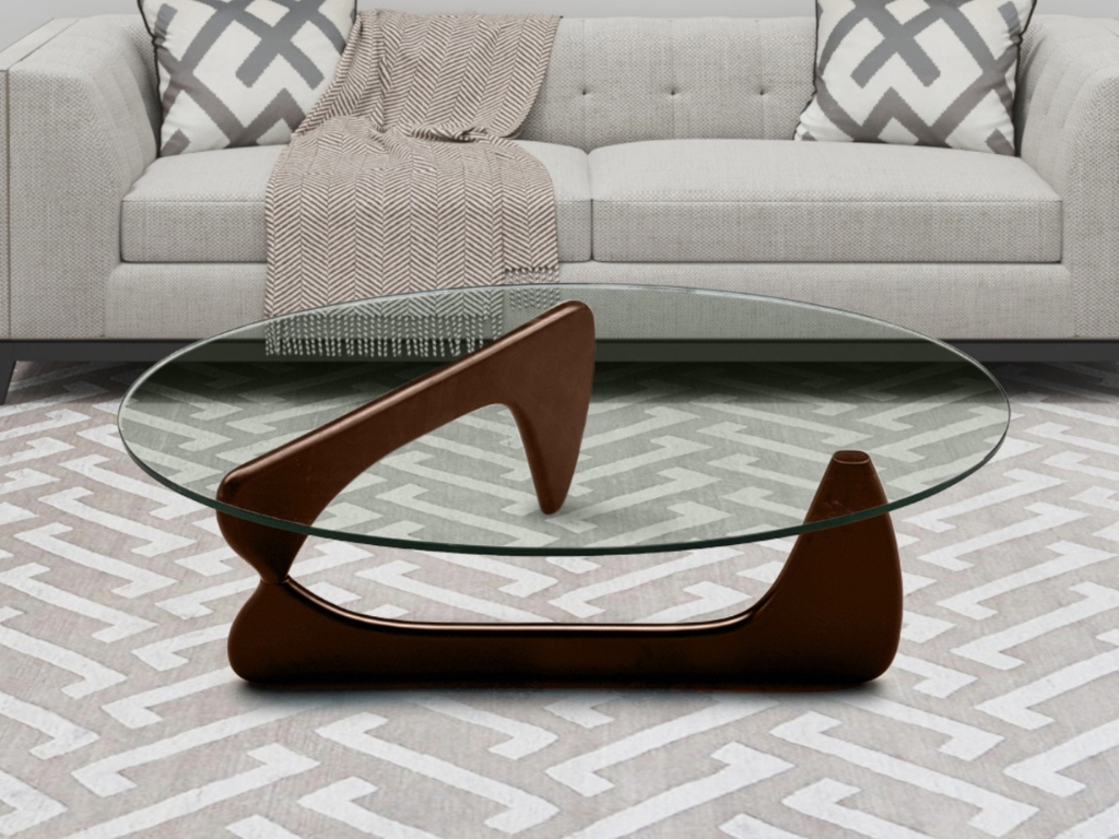 MEUB Salontafel B011 Walnoot hout 1 Huismeubilair