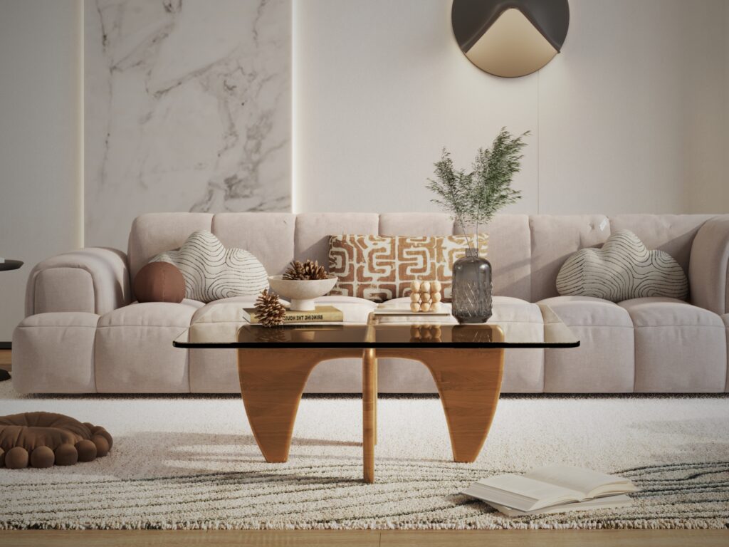 MEUBI Salontafel B012 Eiken Huismeubilair