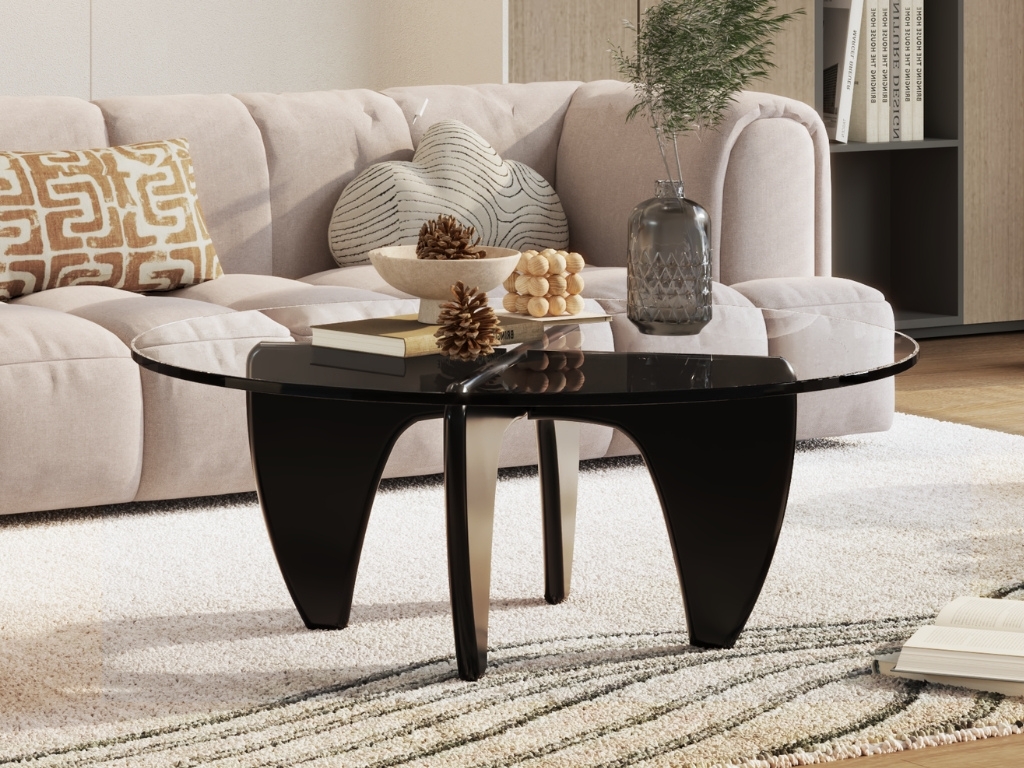 MEUBI Salontafel Zwart B014