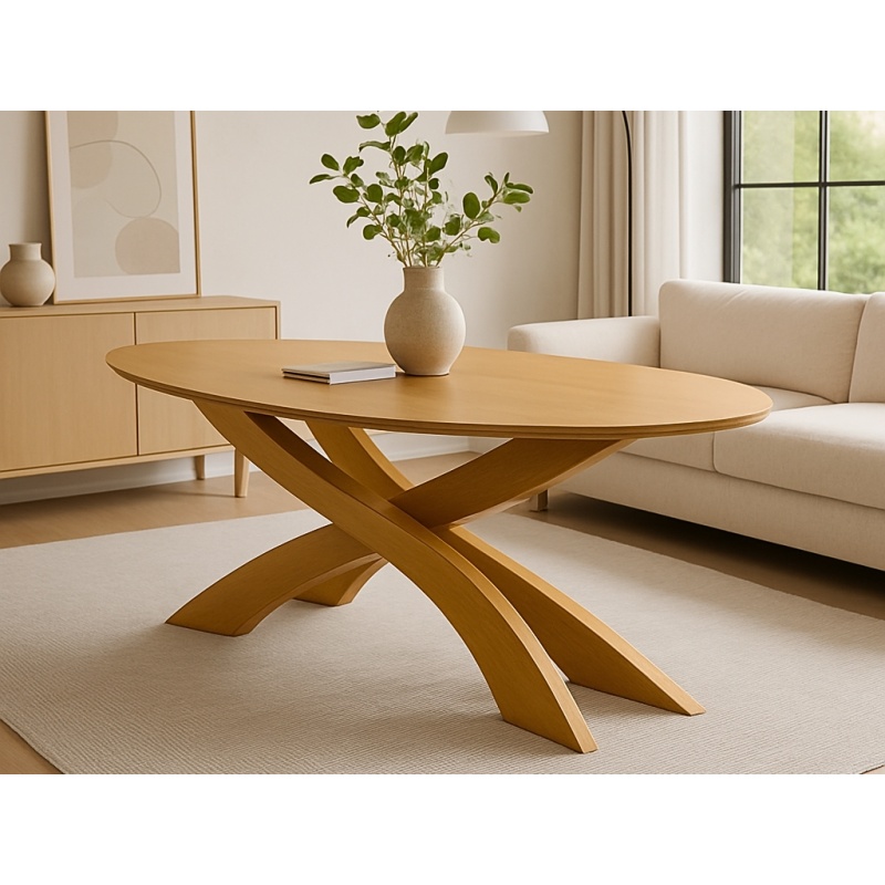 Eettafel oak hout westra tafel